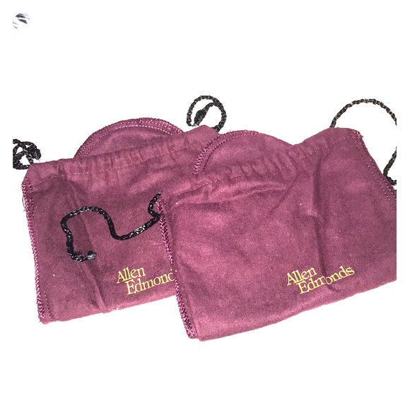 Allen Edmonds Other - Allen Edmonds burgundy shoe dust covers small